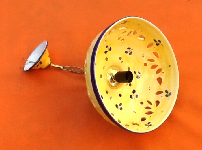 Lustre / Suspension (grand modèle) Abat-jour ajouré - photo numéro 2