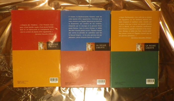 La Reine Liberté T1 à 3 de Christian Jacq Ed. France Loisirs - photo numéro 2