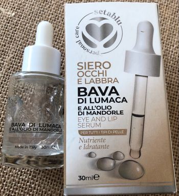 Sérum contour yeux & lèvres à la bave d'escargot - Setablu