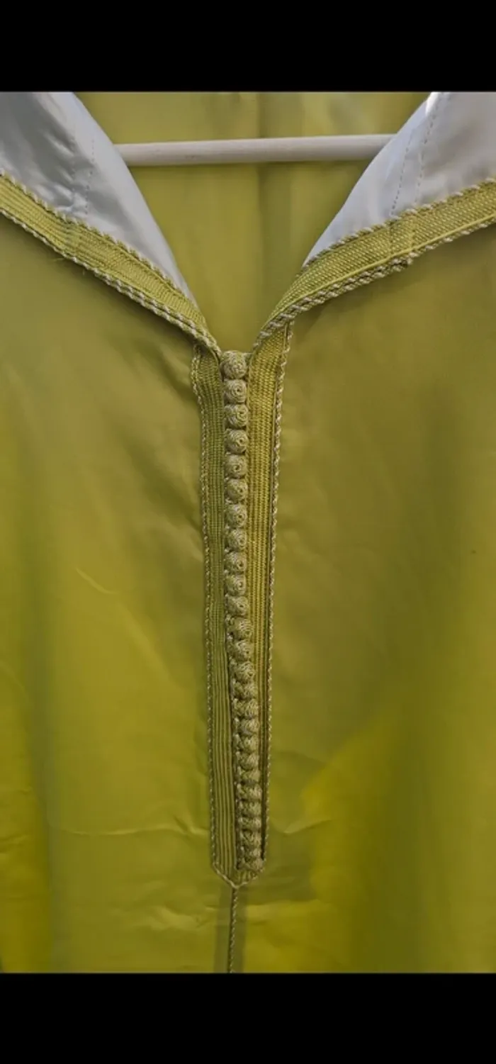 Djelaba vert pomme - photo numéro 3