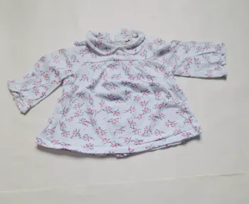 T-shirt manches longues fille 6 mois Cyrillus