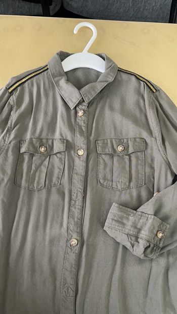Chemise kaki