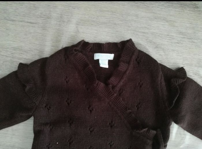 Gilet Obaïbi 6 mois fille - photo numéro 2