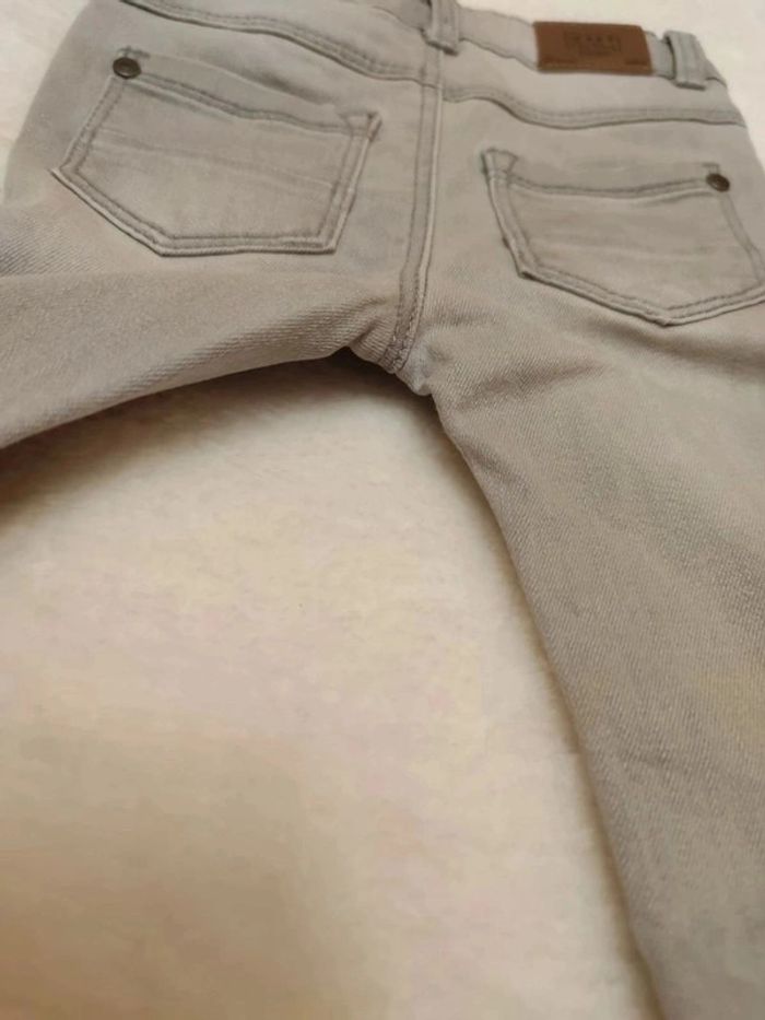 Jean slim gris effet délavé T. 6 mois Tape À L'Oeil - photo numéro 6