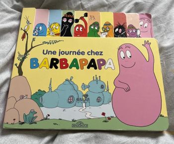 Livre carton Une journée chez Barbapapa
