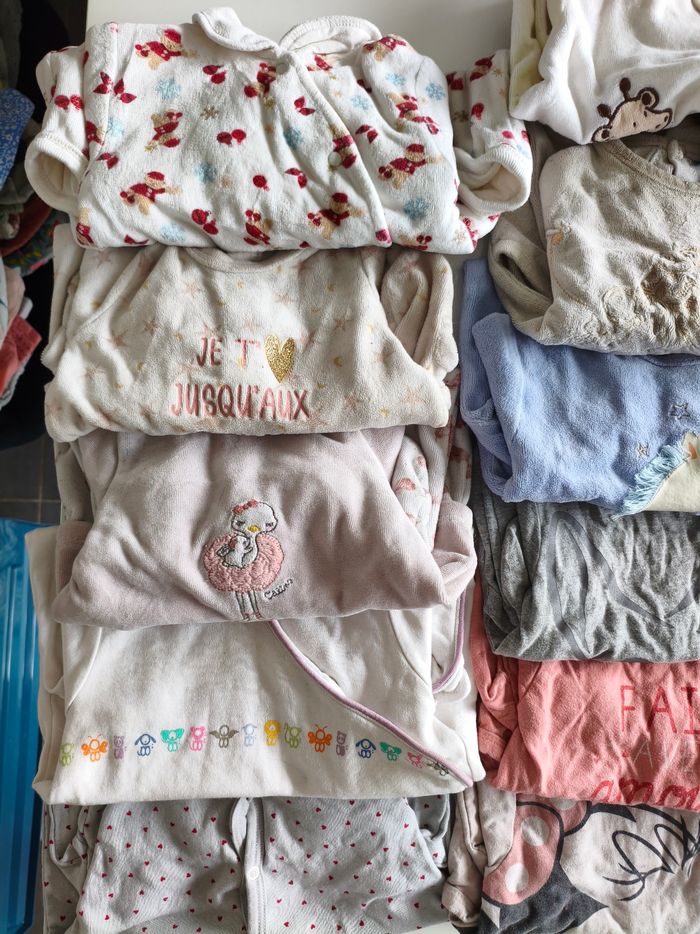 Lot pyjamas bébé fille 3 mois - photo numéro 2