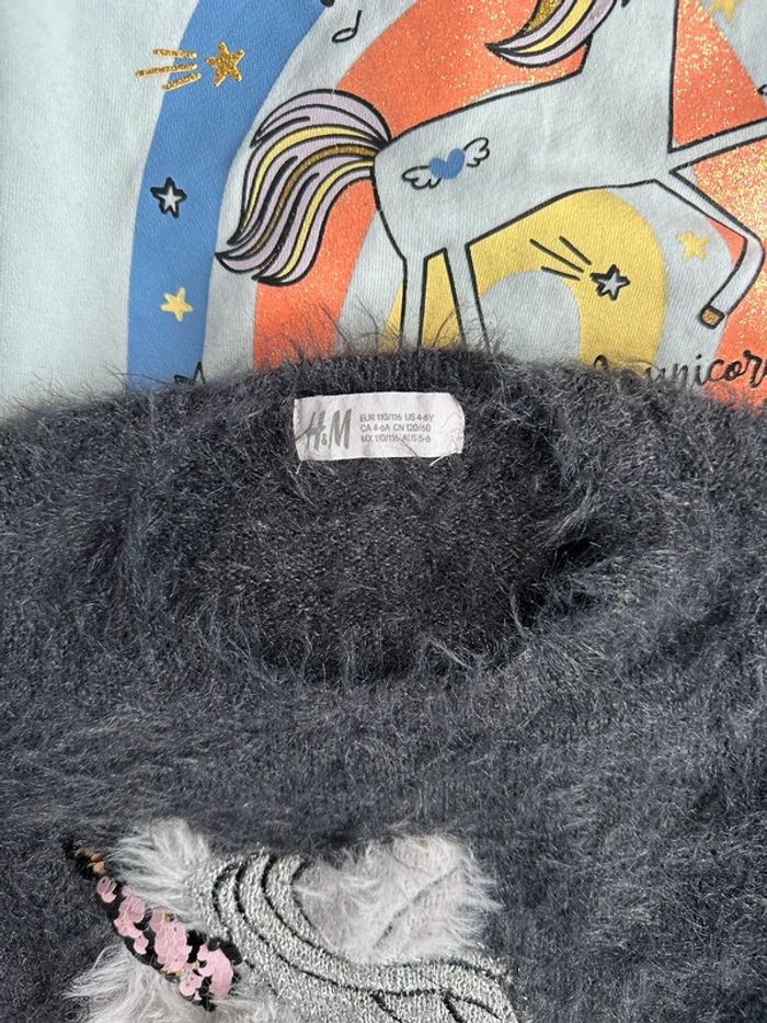 Lot de pull fille 6 ans - photo numéro 2