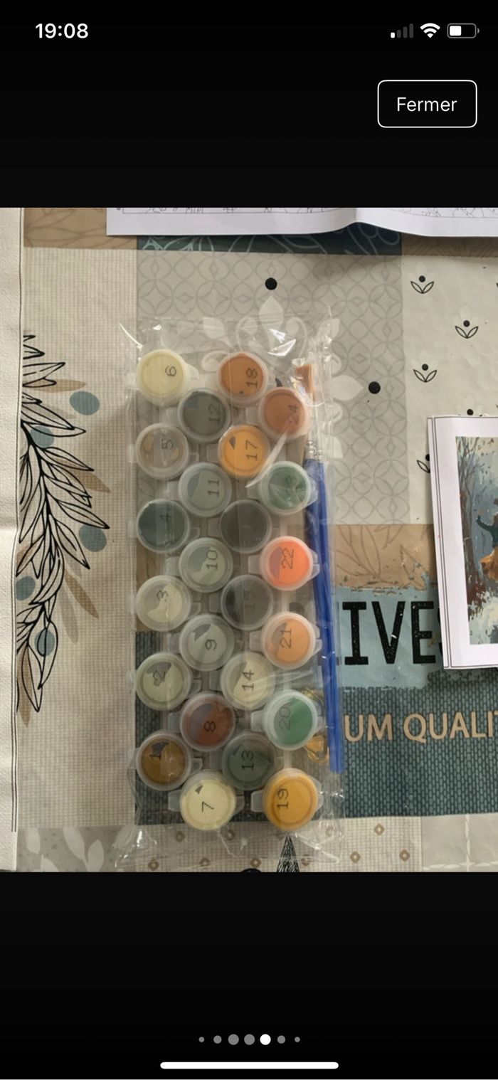 Kit complet de peinture par numéro - Neuf - photo numéro 4