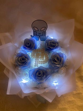 Bouquet de roses éternelles JUL