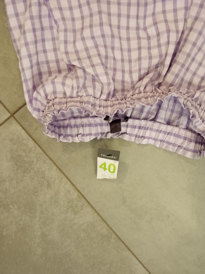 short tendance  bas volanté neuf étiquette achat primark - photo numéro 2