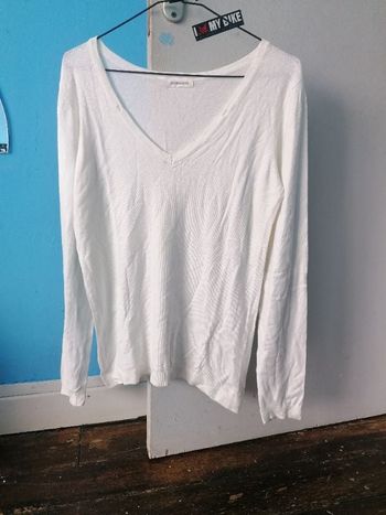 Pull blanc