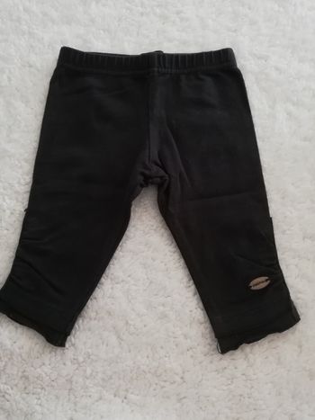 Legging fille noir 3 mois catimini