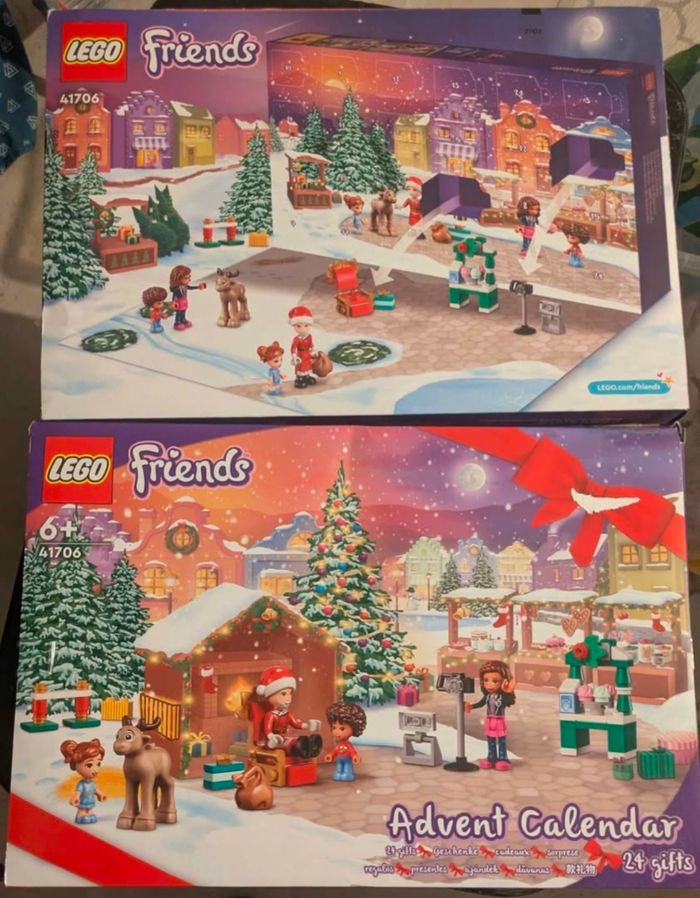 Calendrier de l'avent lego friends