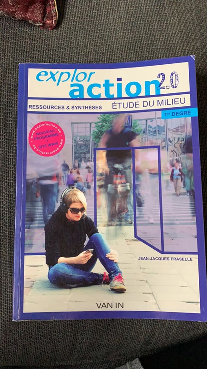 Manuel scolaire Explor’action 2.0 Ressources et synthèses