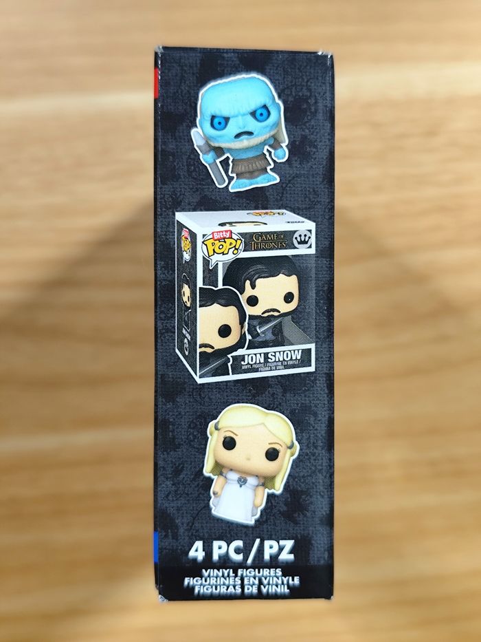 Bitty Pop! Game Of Thrones - Pack de 4 Figurines (Jon Snow, Ghost, White Walker & Mystère) - photo numéro 8