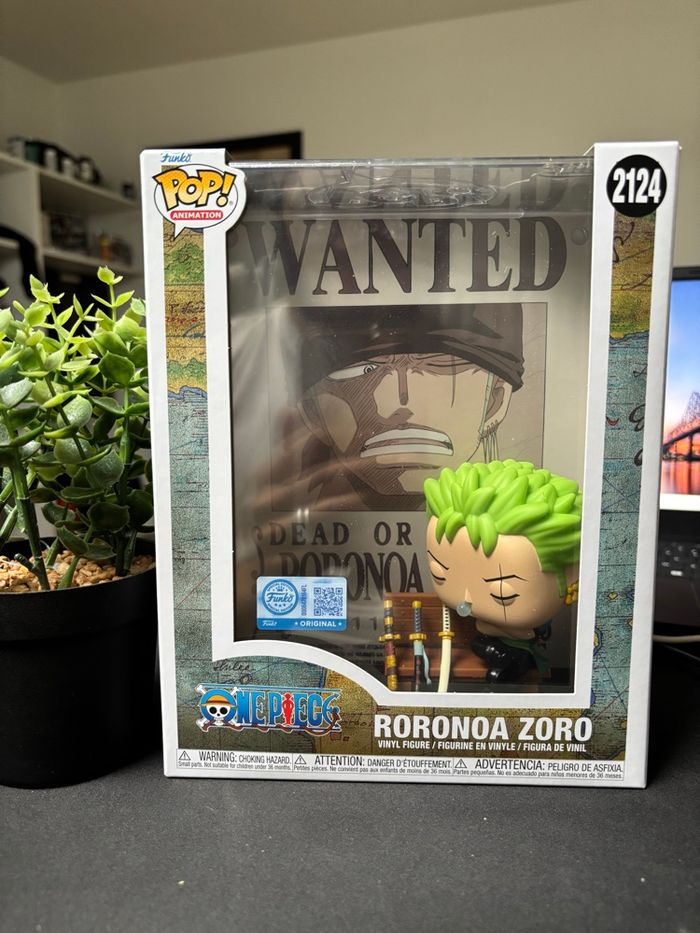 Funko Pop! Roronoa Zoro – Wanted Poster (#2124) – One Piece - photo numéro 4
