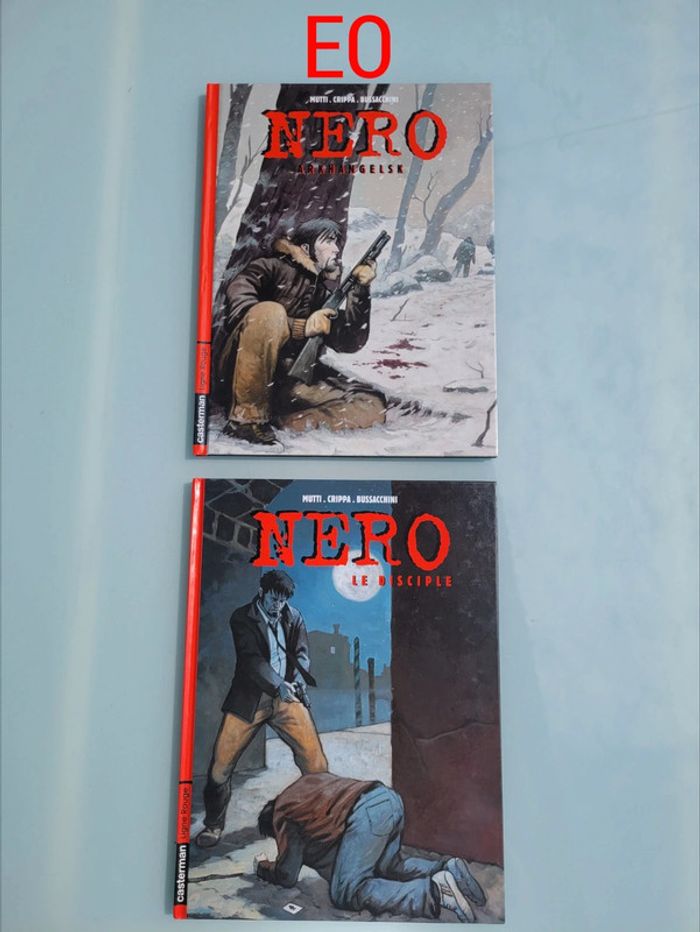 2 BD Nero EO, tomes 2 et 3 : Le Disciple et Arkhangelk