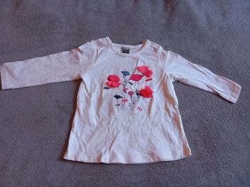 T-Shirt à Manches Longues Taille 9 mois