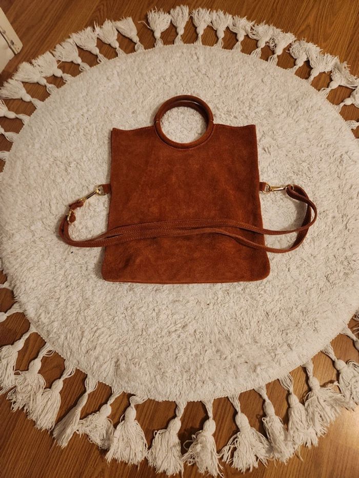 👜Sac en croûte de cuir👜 - photo numéro 4
