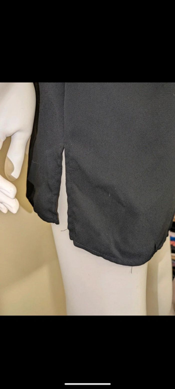 Robe légère noire et blanc Zara 36 - photo numéro 8