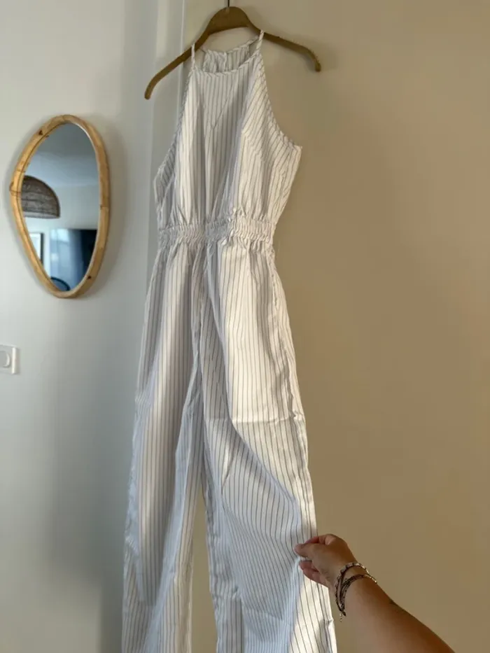 Combinaison rayée neuve – Taille S