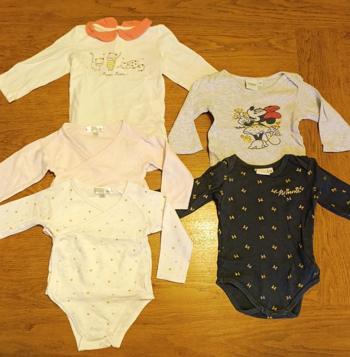 Gros lot de vêtements hiver fille taille 9 mois - photo numéro 8