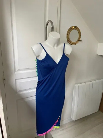 Paréo bleu