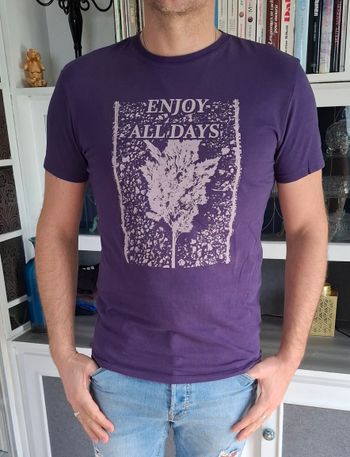 t-shirt KIABI violet