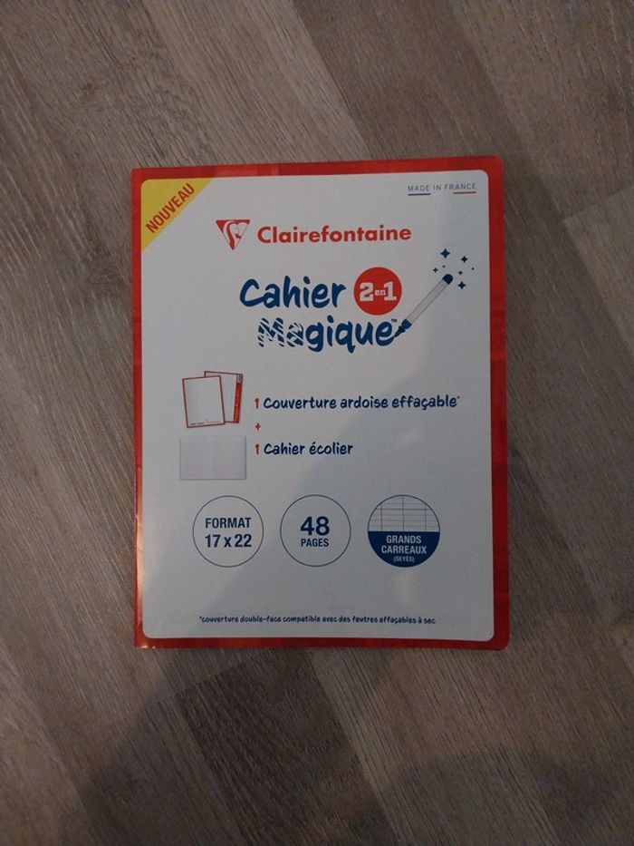 Cahier 17x22