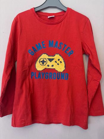 🌸T-shirt manches longue tape à l’œil sequins 10 ans 🌸