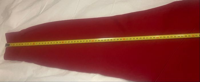 Pull vintage »Asics »rouge et blanc - photo numéro 6