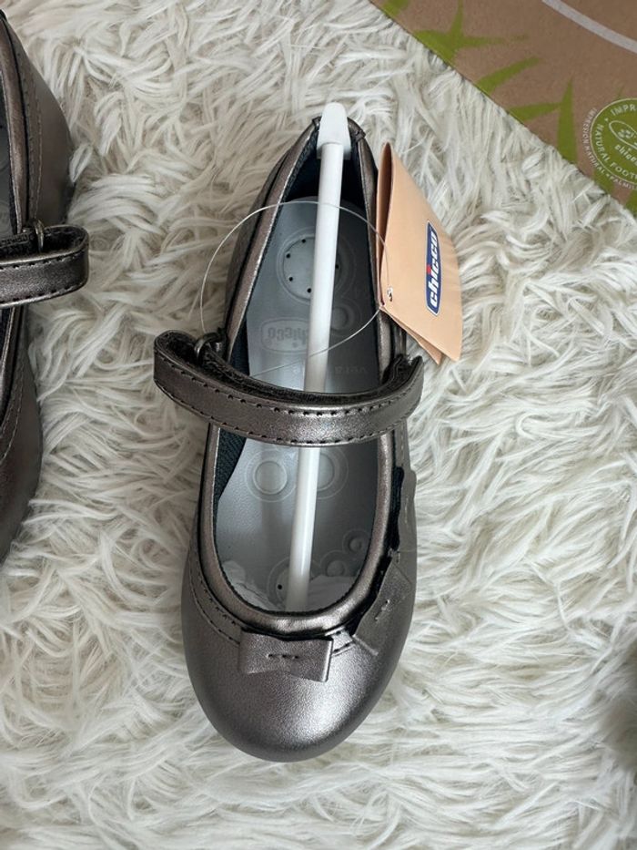 Paire de ballerine Chicco coloris bronze taille 24 - photo numéro 4
