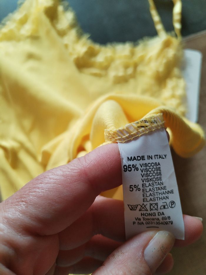 Débardeur jaune 36 neuf - photo numéro 5