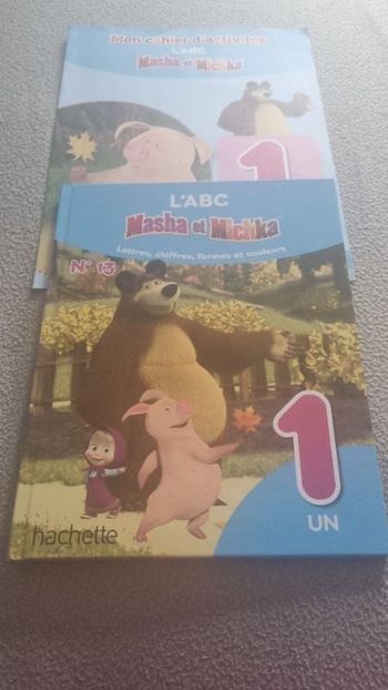 Livre masha et michka "chiffre1"