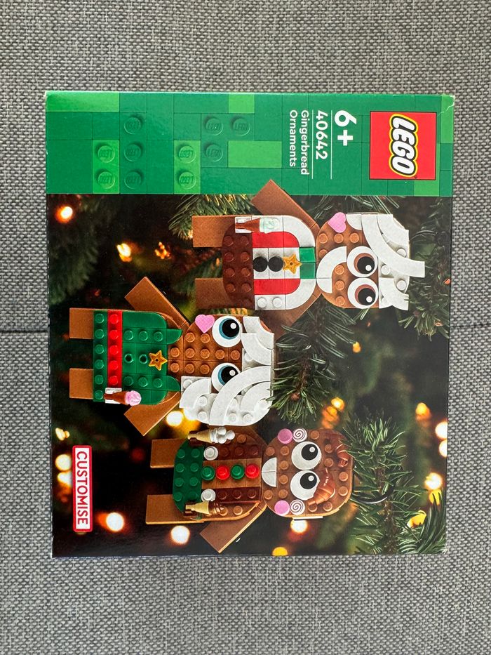 LEGO 40642 Les décorations pain d’épices – Neuf, Scellé