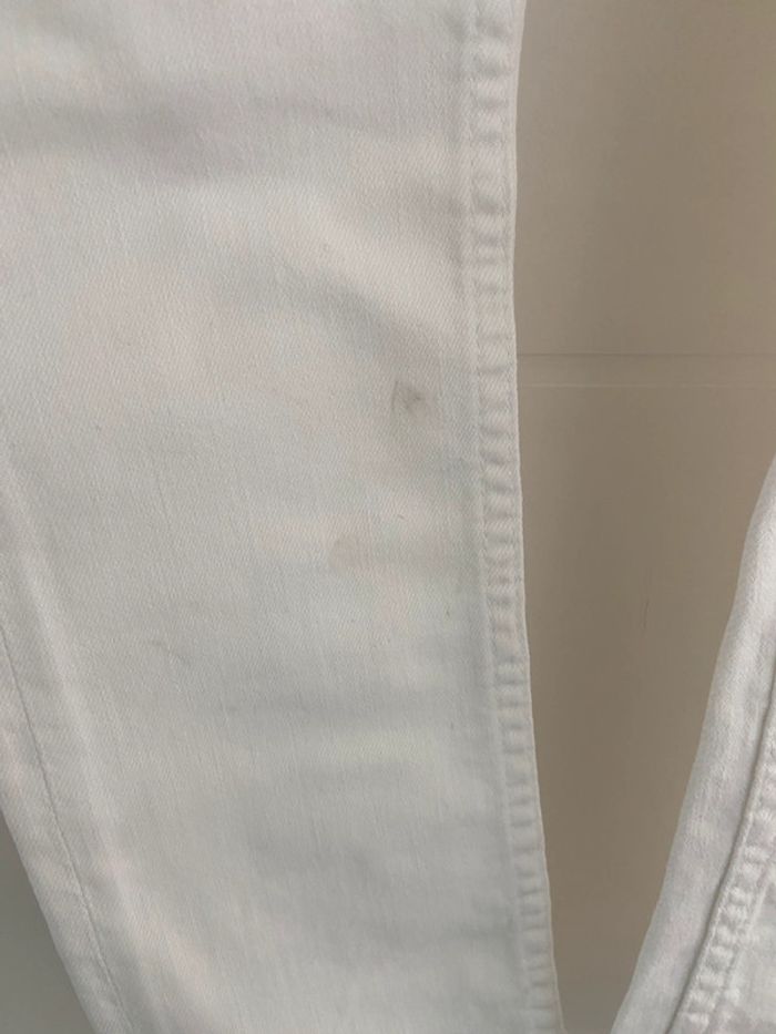 Jean blanc Zara homme - photo numéro 7
