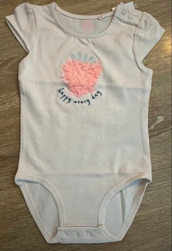 Body rose très pâle fraise Cool Club