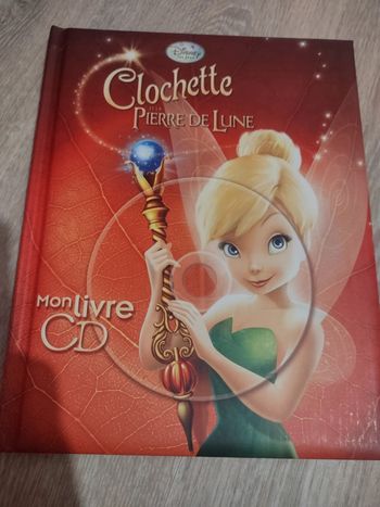 Grand livre CD Clochette et la pierre de lune