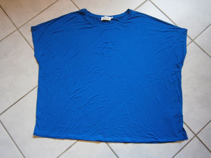 Tee-shirt sans manches bleu MOLLY BRACKEN Taille XL