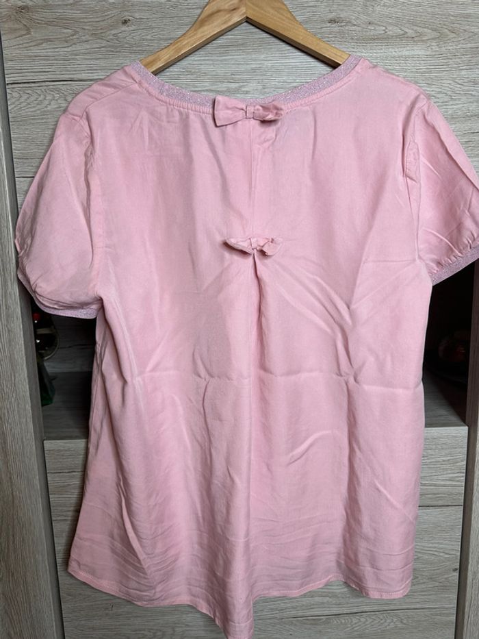 Blouse rose poudré - Taille 50 - photo numéro 7