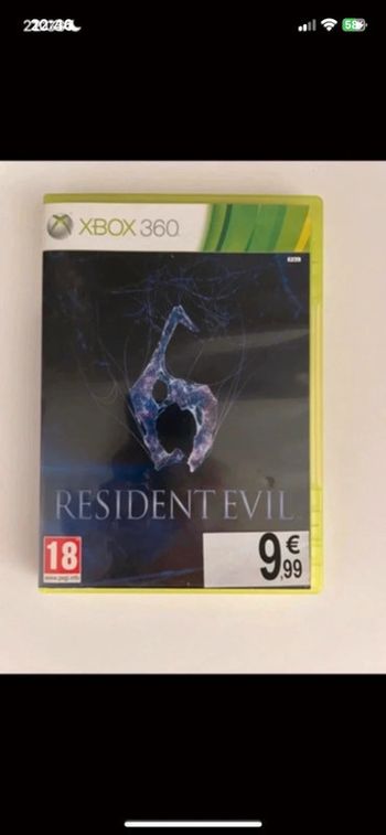 Xbox 360 résident evil
