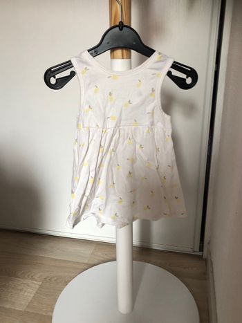 Robe citron 3 mois