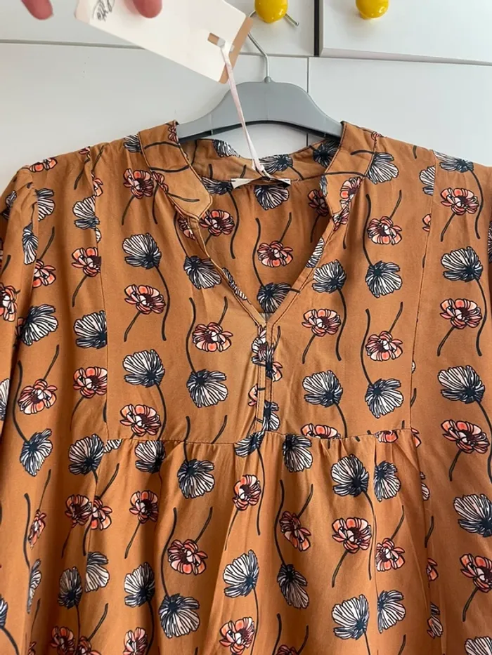 Blouse ample taille s/M pako litto neuve - photo numéro 3