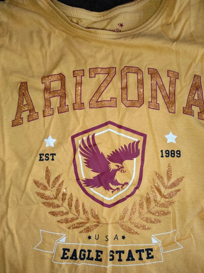 Tee shirt moutarde - photo numéro 3