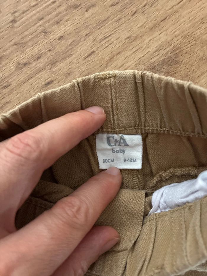 Ensemble short/chemise C&A 18 mois - photo numéro 6