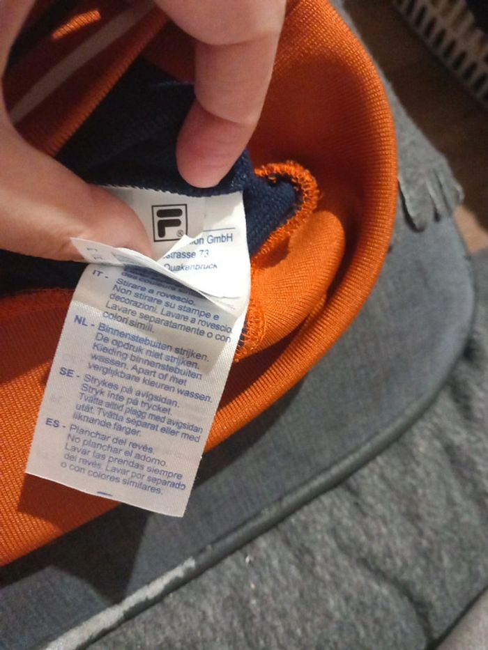 Pull à capuche taille 15/16ans fila 170/176cm - photo numéro 4