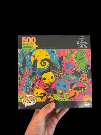 Puzzle funko L’incroyable Noël de Monsieur jack The nighmare before christmas 500 pièces Neuf