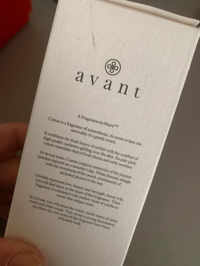 EdP Avant Caress - photo numéro 3