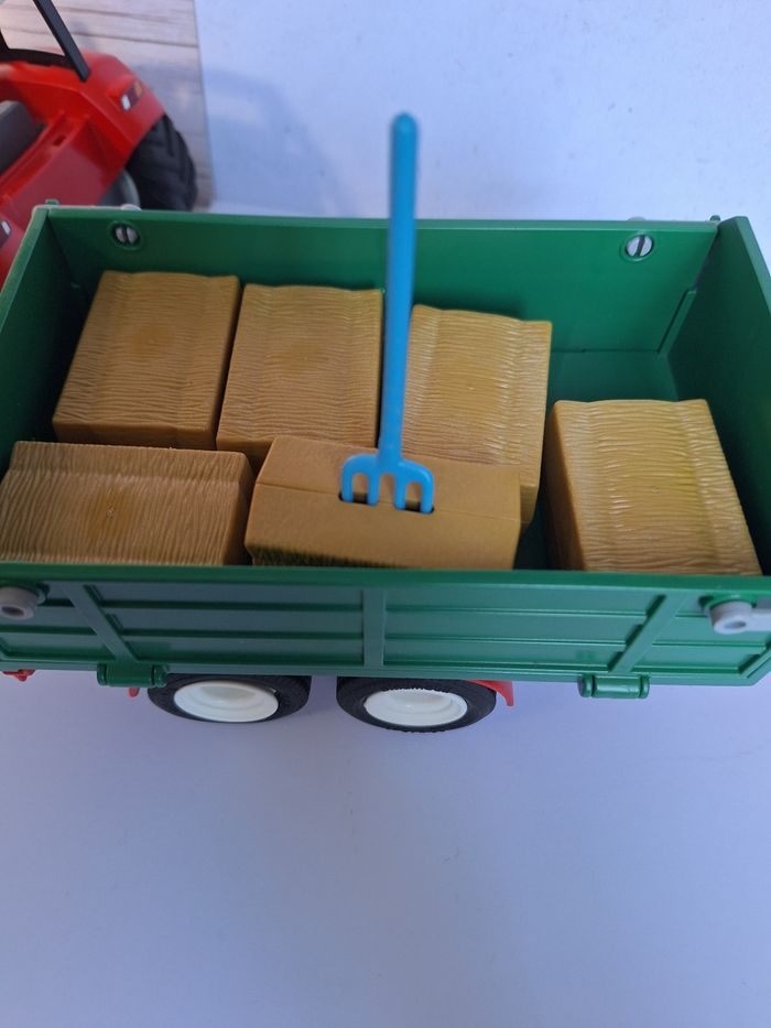 Playmobil ferme Tracteur et remorque - photo numéro 5