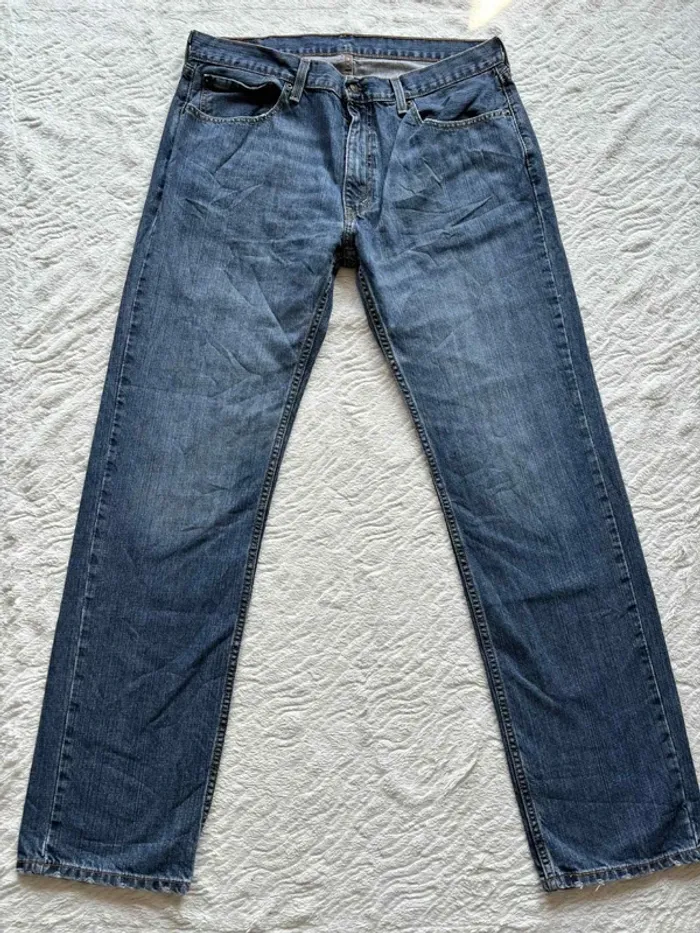 Jean Levi’s 559 Homme XL 46/48 W36 L36 bleu Relaxed straight droit Mexique 00s y2k grande taille - photo numéro 4